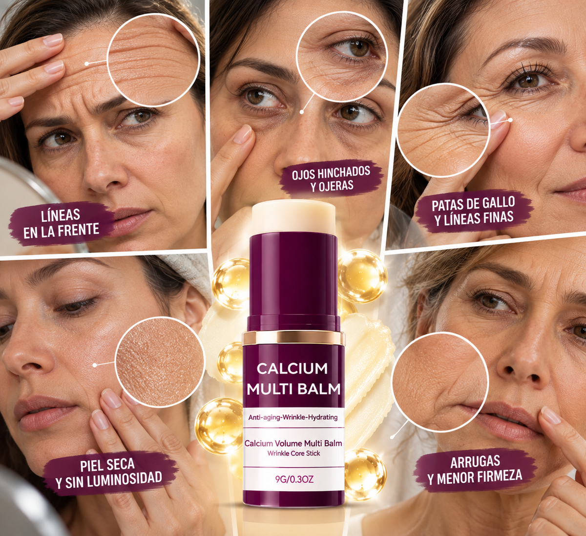 3x1 Barra de Botox Coreano Pro | Efecto Tensor para Líneas, Arrugas y Piel Seca + 🎁 “5 Secretos Coreanos para una Piel de Apariencia Más Joven” + Envío Gratis