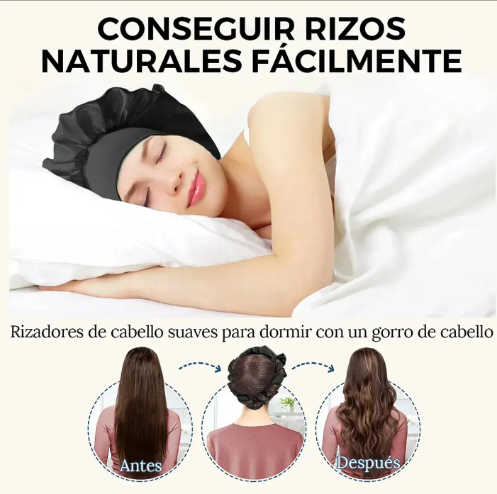 SilkWave™ 4 en 1 – Kit de Ondas Sin Calor para Cabello + 🎁 "25 Peinados Hermosos en 5 Minutos" GRATIS + Envío Gratis