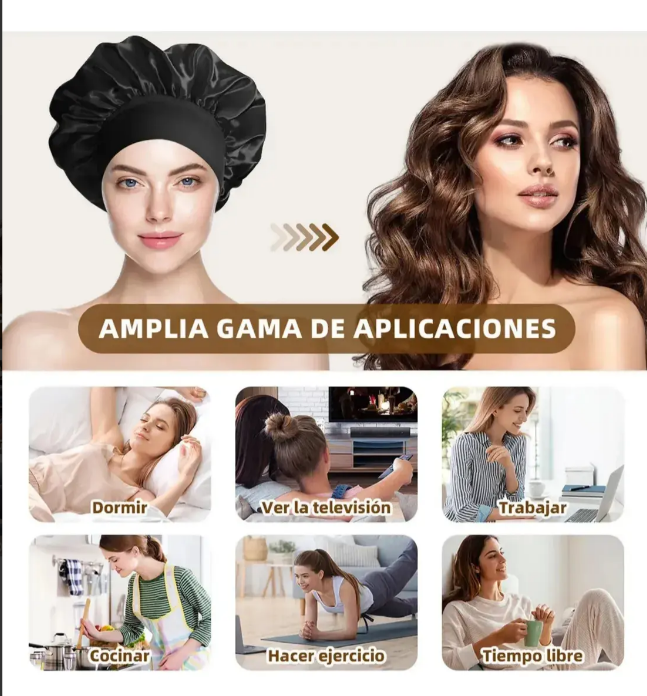 SilkWave™ 4 en 1 – Kit de Ondas Sin Calor para Cabello + 🎁 "25 Peinados Hermosos en 5 Minutos" GRATIS + Envío Gratis