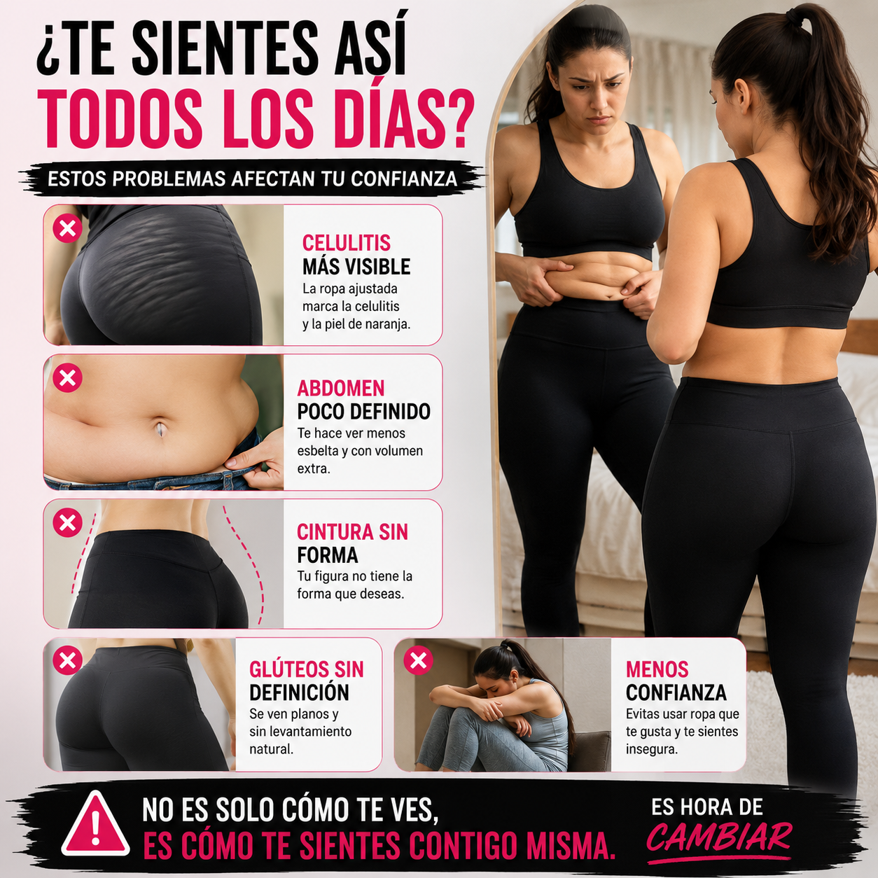 2x1 CurveFit™ Leggings Moldeadores 3D Anticelulitis y PushUp + 🎁 Guía "21 Trucos para Lucir una Figura Más Estilizada" GRATIS + Envío Gratis