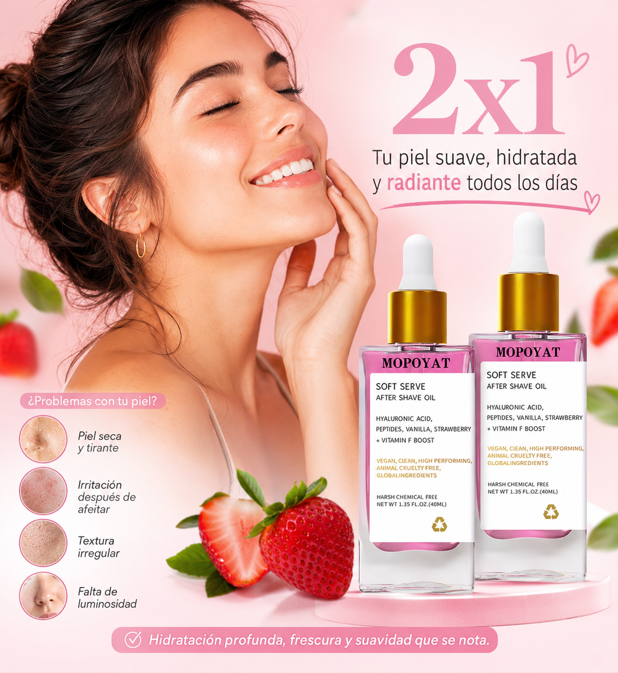2x1 Sérum Íntimo Hidratante y Aclarador™ | Ayuda a Mejorar la Apariencia y Aroma de la Zona Íntima y Otras Áreas + 🎁 Guía "21 Secretos de Cuidado Íntimo Femenino" + Envío Gratis