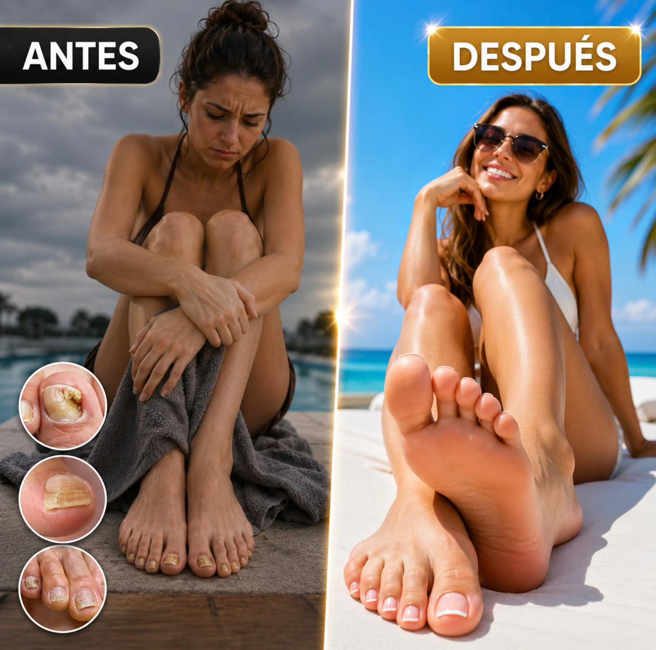 2x1 PediGlow™ — Deja de esconder tus pies 🎁 Guía “10 Trucos Secretos prevenir hongos” GRATIS + Envío Gratis