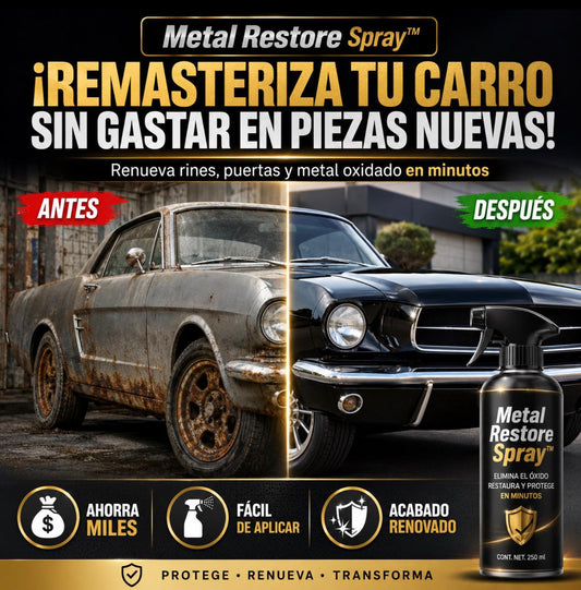 Metal Restore Universe™ — Convierte metal viejo en acabado premium